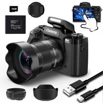 Câmera Digital UIKICON 8K 64MP para Iniciantes com WiFi e Cartão de 32GB