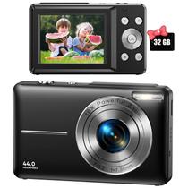 Câmera digital VAHOIALD FHD 1080P 44MP para crianças com cartão SD de 32GB Câmera digital VAHOIALD FHD 1080P 44MP para crianças com cartão SD de 32GB
