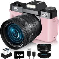 Câmera Digital VJIANGER 2024 - 56MP 4K para Fotografia