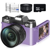 Câmera Digital WIKICO 4K 48MP WiFi - Tela de 3 Polegadas para Vlogging