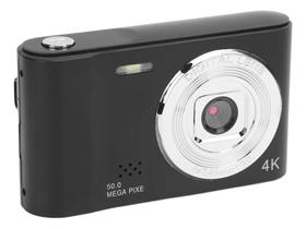 Câmera Digital XZY 50MP 4K Zoom 8x Tela 2,4 Recarregável USB-C