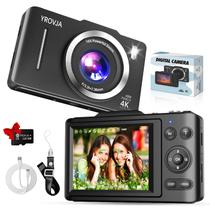 Câmera digital ZHIXJIA FHD 4K Vlogging 48MP 16X Zoom 128GB