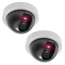 Câmera dome CCTV de segurança fictícia WALI SDW-2 com luz LED