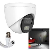 Câmera Dome Full HD com Visão Noturna Colorida e Lente Grande Angular C6220B KIT055 KIT056 Câmera Dome Full HD com Visão Noturna Colorida e Lente Grande Angular C6220B KIT055 KIT056