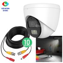 Câmera Dome Full HD com Visão Noturna Colorida e Lente Grande Angular C6220B KIT055 KIT056 Câmera Dome Full HD com Visão Noturna Colorida e Lente Grande Angular C6220B KIT055 KIT056