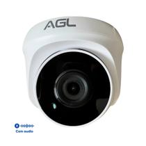 câmera Dome interna 2MP Fullhd AGL1225 DA Com aúdio câmera Dome interna 2MP Fullhd AGL1225 DA Com aúdio
