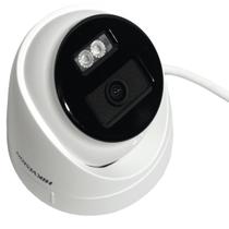 Câmera Dome IP Full HD 1080p Lente 2,8mm 2Mp Smart Hybrid