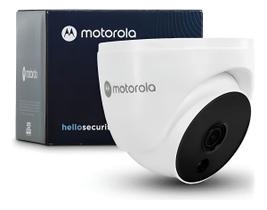 Câmera Dome Ir Cftv Full Hd 1080p 2mp 2.8mm Motorola Branco