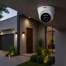 Câmera dome olho de peixe ip poe 3mp onvif 1.7mm tw 3370 twg Câmera dome olho de peixe ip poe 3mp onvif 1.7mm tw 3370 twg