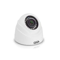 Câmera Dome Plastica Hd 720p IR 20m Lente 2.6mm Giga Mod Gs0460A