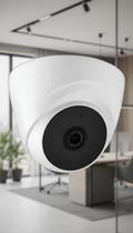 Câmera Dome Segurança 1080p com Microfone Embutido
