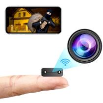 Câmera doméstica inteligente Pyzzia Wi-Fi 1080P HD Sensor de movimento Visão noturna