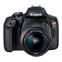 Câmera DSLR Canon EOS Rebel T7 24.1MP com lente 18-55mm