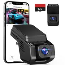 Câmera dupla Dash Cam TUIFAC GT803 2.5K+1080P para carros