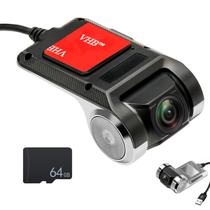 Câmera DVR de carro UNITOPSCI USB 170 Full HD 64GB SD
