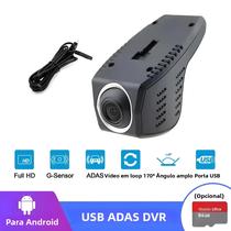 Câmera DVR Oculta Full HD Para Carro Com ADAS E USB, Gravador Para Reprodutor De Rádio Android XIMA Câmera DVR Oculta Full HD Para Carro Com ADAS E USB, Gravador Para Reprodutor De Rádio Android XIMA