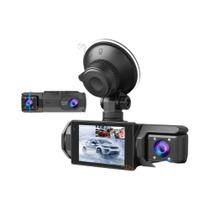 Câmera DVR Para Carro 1080P Com Controle Por APP WiFi, Gravador De Visão Frontal E Traseira Para