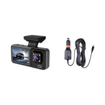 Câmera DVR Para Carro 1080P HD Com 3 Canais WIFI, Gravador De Vídeo Com Câmera Três Vias, Mini