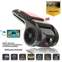 Câmera DVR USB 1080P Para Carro Com Gravador De Vídeo ADAS Para Android E Navegador De Mídia
