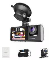 Camera Dvr Veicular Com Camera De Ré 1080p Full Hd Uber Taxi - mbr