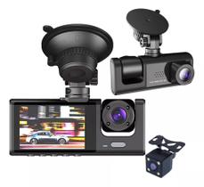 Camera Dvr Veicular Com Camera De Ré 1080P Full Hd Uber Taxi