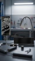 Câmera Endoscópica 5m USB-C Micro USB Inspeção
