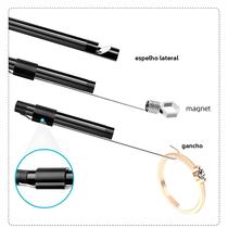 Câmera Endoscópica À Prova d'Água IP67 Tipo C Com Luz Para Inspeção Em Android E PC