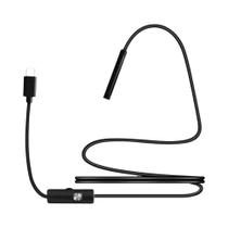 Câmera Endoscópica Com Lente De 7mm Cabo Rígido 3 Em 1 Micro USB Tipo C 6 LEDs À Prova d'Água