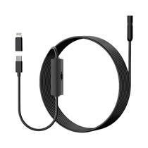 Câmera Endoscópica Industrial HD1080P À Prova d'Água Tipo-C Para Inspeção De Tubos De Carros,