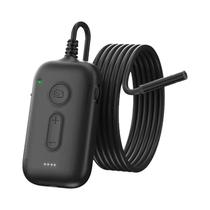 Câmera Endoscópica Industrial WIFI HD1080P Com Autofoco, À Prova d'Água, Lente Dupla Tripla,