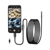 Câmera Endoscópica Mini De 8MM 2 Em 1 Com 8 LEDs Para Inspeção De Tubulações IOS E Android Câmera Endoscópica Mini De 8MM 2 Em 1 Com 8 LEDs Para Inspeção De Tubulações IOS E Android