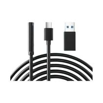 Câmera Endoscópica Tipo-C À Prova d'Água 7.0MM Com 6 LEDs Ajustáveis USB Para Inspeção De Celular E