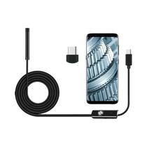 Câmera Endoscópica Tipo-C Para Android E iOS, 7mm 8mm, Inspeção Ajustável