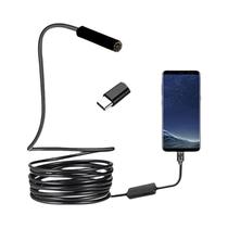 Câmera Endoscópica Usb Android Tipo C 7mm Mini Câmera De Inspeção Para Telefone Pc 1m 2m 3m 5m 10m