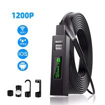 Câmera Endoscópica Wi-fi 1200p Para Iphone, Android, Usb, Tablet, Carro, Esgoto, Inspeção De
