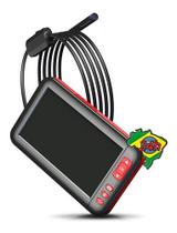 Camera Endoscópio F200 Vermelho Hd1080p 8mm Lente 8 Leds Camera Endoscópio F200 Vermelho Hd1080p 8mm Lente 8 Leds