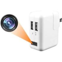 Câmera Espiã Carregador USB Com design Câmera full hd 1080P