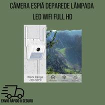 Câmera Espiã de Parede com LED e WIFI Full HD