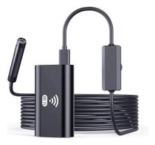 Câmera Espiã Endoscópica Wi-fi Android iPhone Cabo 1 Metro