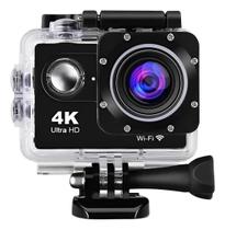 Câmera Esportiva 4K Ultra HD WiFi 16MP Action Cam Filmadora À Prova dÁgua