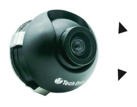 Câmera Estacionamento Tartaruga Ajustável - Techone Câmera Estacionamento Tartaruga Ajustável - Techone