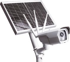 Câmera Externa com Placa Fotovoltaica e 4g Câmera Externa com Placa Fotovoltaica e 4g