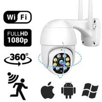 Camera Externa Ip Prova D'água Infravermelho Externa Wifi Hd