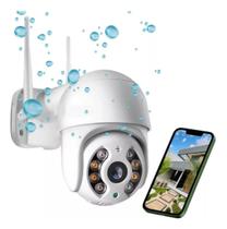Câmera Externa Ip Prova Dágua Infravermelho Externa Wifi Hd Branco Câmera Externa Ip Prova Dágua Infravermelho Externa Wifi Hd Branco