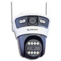 Câmera Externa Lente Dupla Segurança Ip Infravermelho Wifi Hd Robusta Orbitronic Câmera Externa Lente Dupla Segurança Ip Infravermelho Wifi Hd Robusta Orbitronic