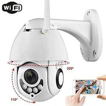 Câmera Externa Rotativa Smart Hd Monitoramento Casa Loja Bra