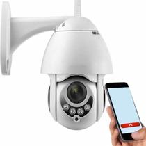Câmera Externa Rotativa Smart Hd Monitoramento Casa Loja