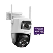 Câmera Externa Wi-Fi 3MP 360 Full Color iM9+ Com Micro SD 64gb