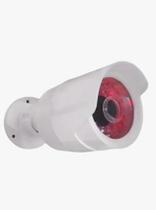 Câmera Falsa Bullet Infravermelho Bivolt Branca