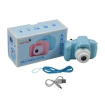 Câmera Filmadora 2 Polegadas Digital Mini Infantil Azul Fotografa E Filma Importway Com Bateria Recarregável